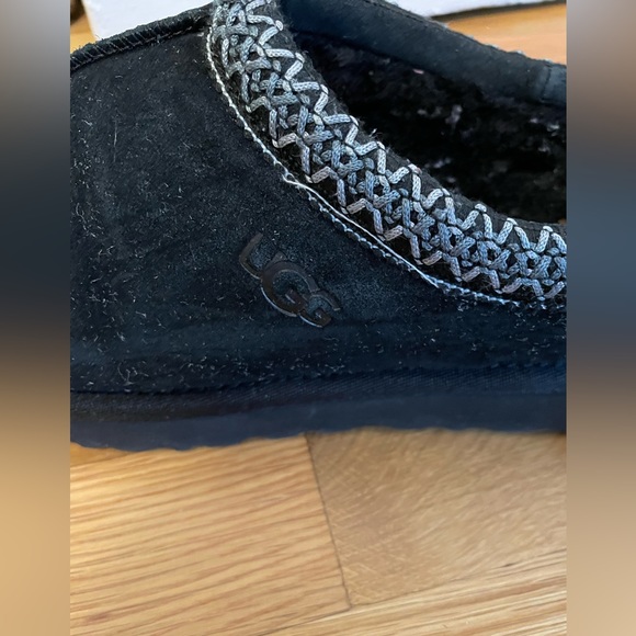 Ugg Tasman Black Slippers Size 9 - Picture 6 of 7